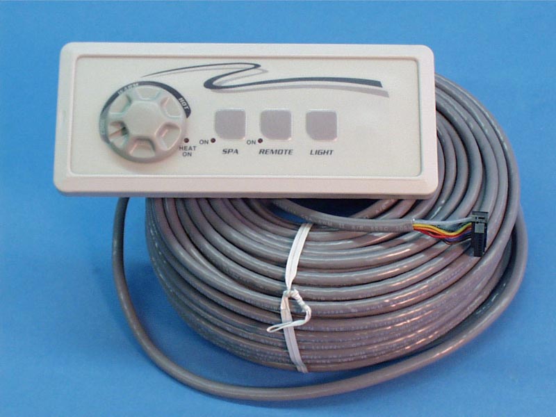 24-3200-125 - Spa Side Cntrl,Electr,LEN_GO,BL-M-125(In-House)3BTN,Analog - 24-3200-125