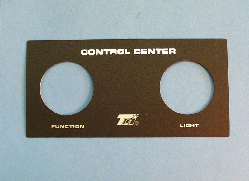 2695BM - Label, 2 Btn, TDI - 2695BM