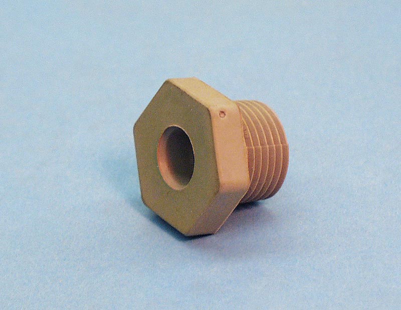 30-220 - Thermowell Compression Nut,Rubber,THERMR,7/16 Inch Bulb,1/2 Inch MPT - 30-220
