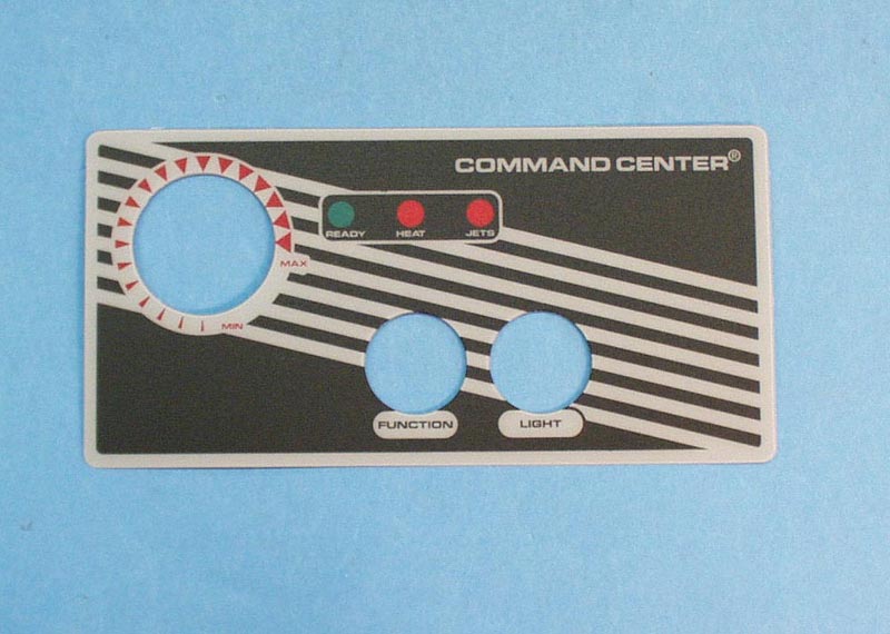 30214BM - Spa Side Overlay,TECMARK,Command Center,2BTN,No Display - 30214BM