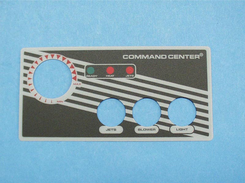 30216BM - Spa Side Overlay,TECMARK,Command Center,3BTN,No Display - 30216BM