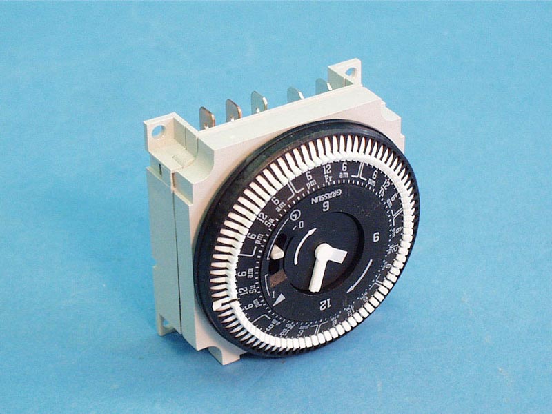340056 Time Clock,GRASSLIN,7 Day,120V,w/Manual Override 340056