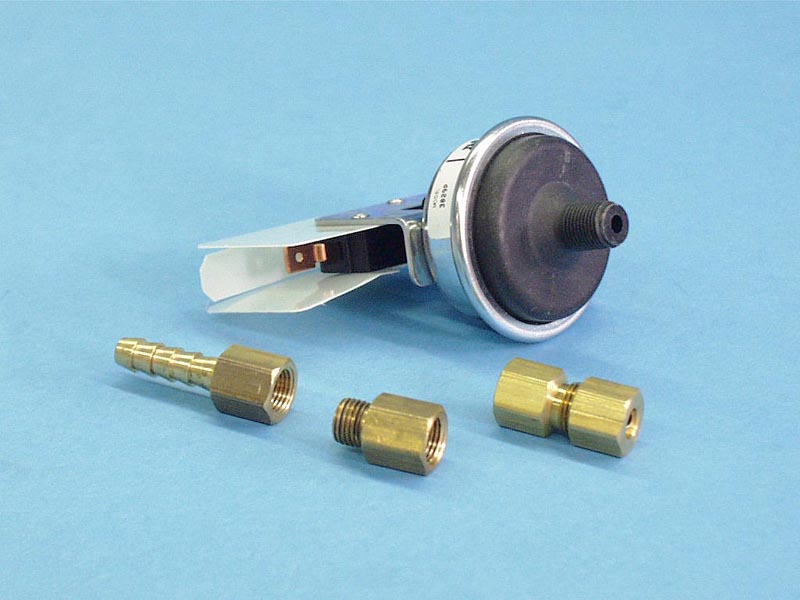 3925-1-5 - Pressure Switch,ALADDIN,3010 Kit w/ Adapt,SPST,25Amp,1-5Psi - 3925-1-5