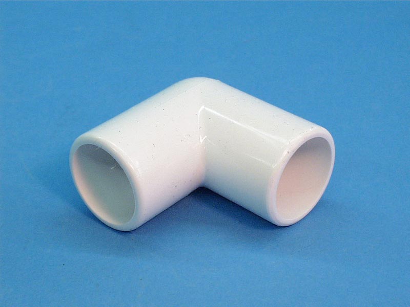 411-5550 - Fittings PVC,90 Degree Spigot Ell,WATERW,1-1/2 Inch Spgx1-1/2 Inch Spg - 411-5550