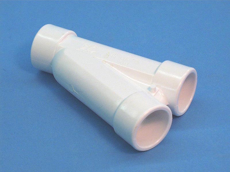 413-1820 - Fittings PVC,22.5 Degree Wye,WATERW,3/4 Inch S x 3/4 Inch S x 3/4 Inch S - 413-1820