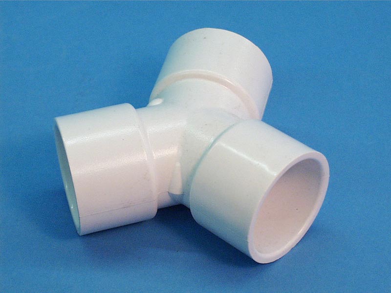 413-4100 - Fittings PVC,120 Degree Wye,WATERW,1-1/2 Inch Sx1-1/2 Inch Sx1-1/2 Inch S - 413-4100 - N