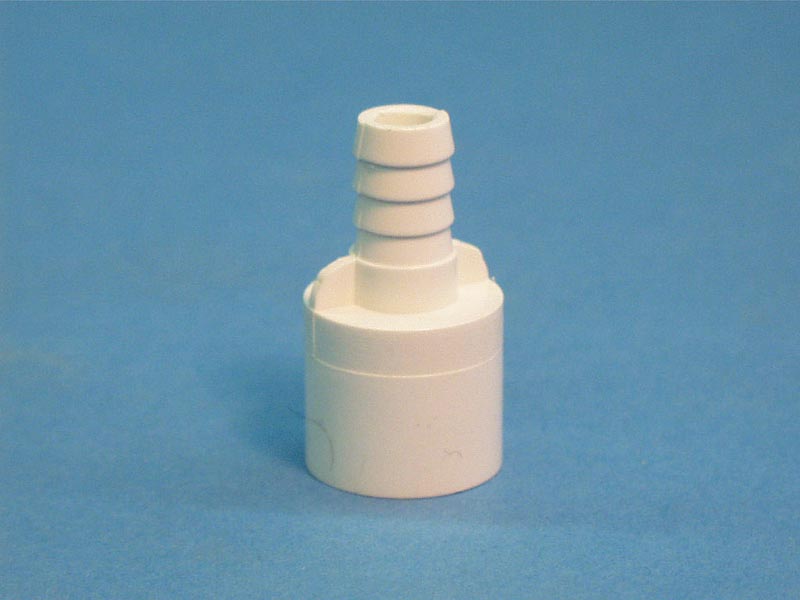 425-0210 - Fittings PVC,Barbed Adapter,WATERW,3/8 Inch RB x 1/2 Inch Spg - 425-0210