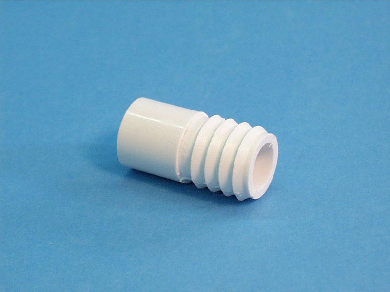 425-1000 - Fittings PVC,Barbed Adapter,WATERW,3/4 Inch RB x 1/2 Inch Spg - 425-1000