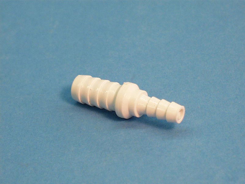 425-4020 - Fittings PVC,Barbed Reducer,WATERW,3/8 Inch RB x 1/4 Inch RB - 425-4020