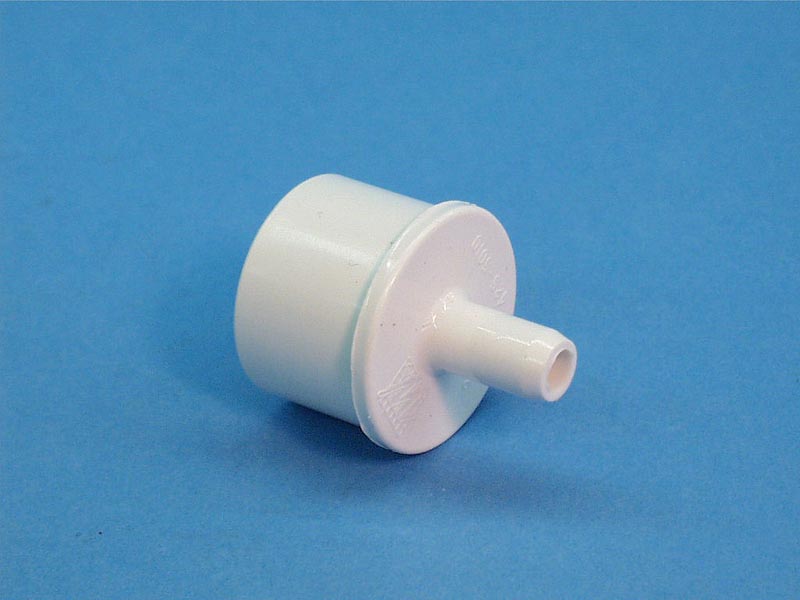 425-5010 - Fittings PVC,Barbed Adapter,WATERW,3/8 Inch RB x 1 Inch Spg - 425-5010