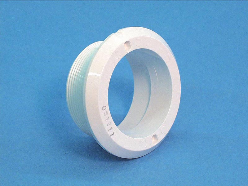 470607 - Wall Fitting, White Jet Flange - 470607