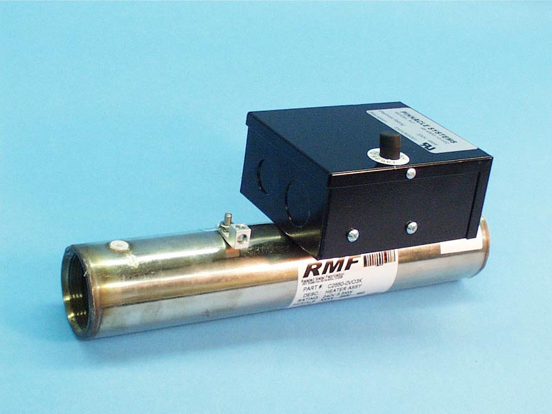 48-4300-10-V02 - Heater Assy,Flo-Thru,Vulcan,6kW,240V,1-1/2 Inch FPT x 11-1/2 Inch Long - 48-4300-10-V02