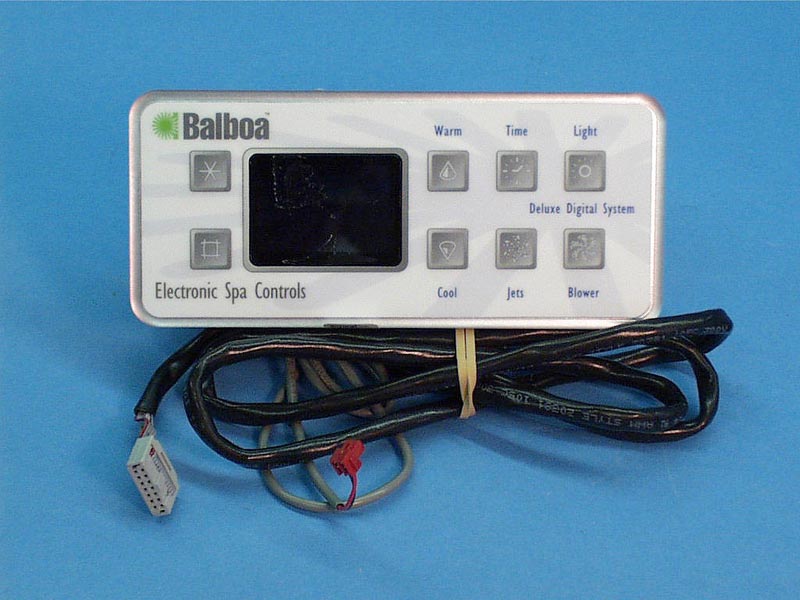 50799 - Spa Side Cntrl,Electr,BALBOA,Deluxe(Old Style)8BTN,LCD,54 Inch - 50799