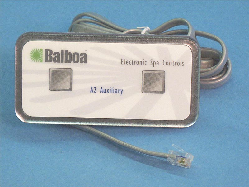 51218 - Spa Side Cntrl,Electr,BALBOA,Auxilliary Analog,2BTN,7'Cable - 51218