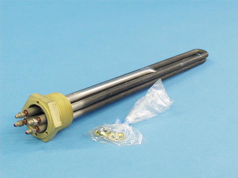 62-1.25-2 - Heater Element,Screw Plug,1-1/4 Inch NPT,6kW(Dual)240V,12 Inch Immersn - 62-1.25-2