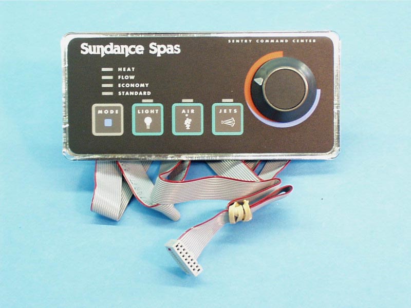 6600-493 - Spa Side Cntrl,SUNDANCE,400 Analog,4'Cbl,14 Pin Ribbon Plug - 6600-493