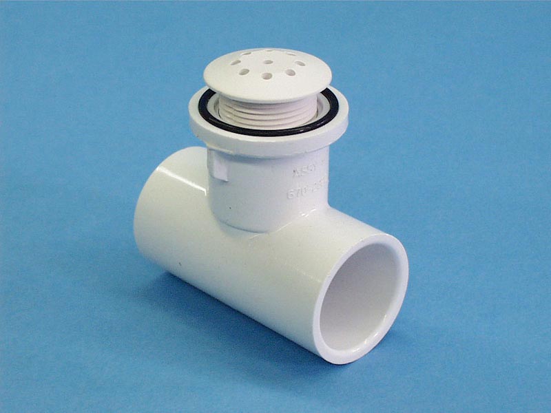 670-2320 - Air Injector,WATERW,Top-Flo Inch T Inch Style,1-1/8 Inch Hole,1 Inch S,White - 670-2320