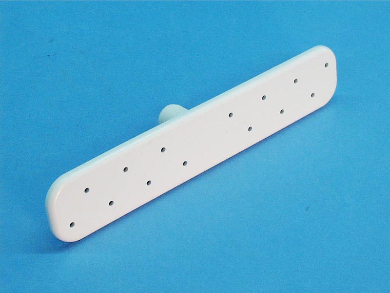 670-2610 - Air Injector,WATERW,T-Bar Body 8 Inch L,1 Inch S,White - 670-2610