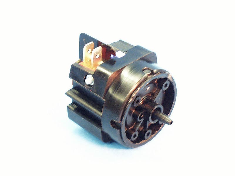 6861-AC - Air Switch, Latching, HERGA, SPDT, 20Amp, Center Spout - 6861-AC, 59-369-1300 - 6861-AC
