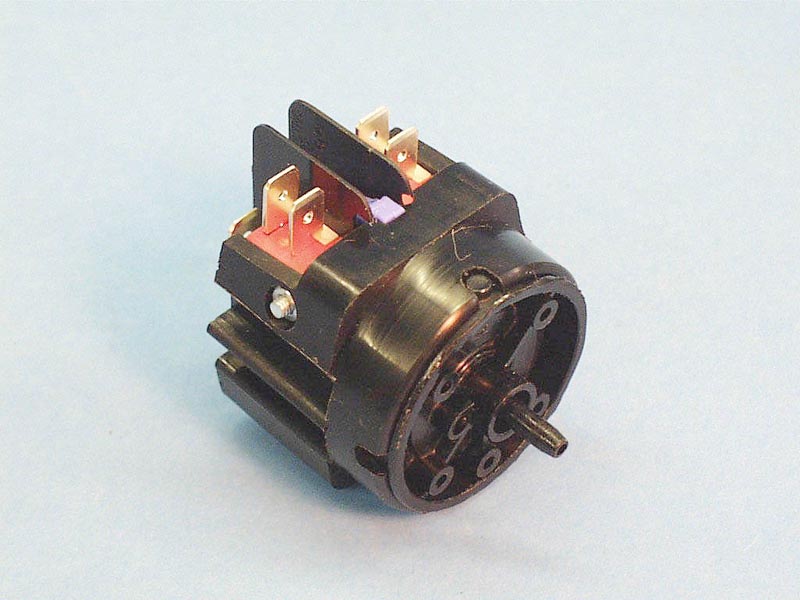 6862-AC - Air Switch,Latching,HERGA,DPDT,20Amp,Center Spout - 6862-AC