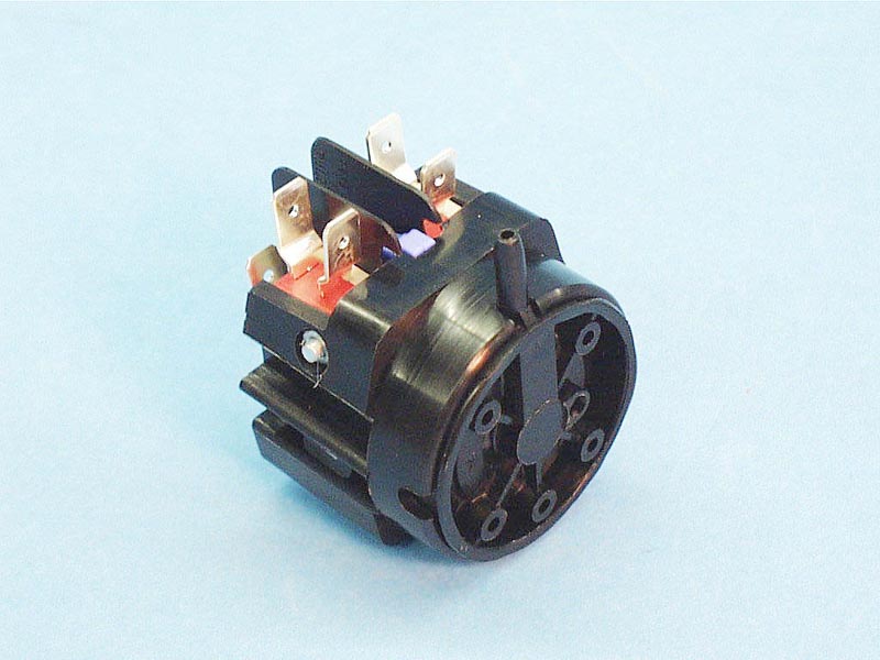 6862 - Air Switch,Latching,HERGA,DPDT,20Amp,Side Spout - 6862