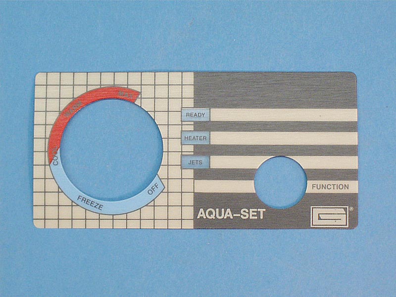 930000-201 - Spa Side Label,1-Button,Len Gordon - 930000-201