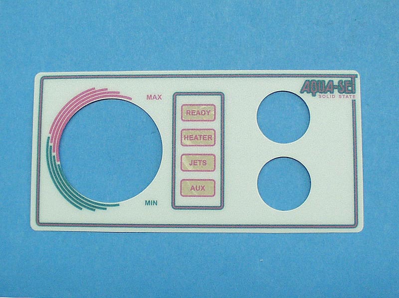 930222-201 - Spa Side Overlay,LEN_GO,Aquaset,2BTN,No Display - 930222-201