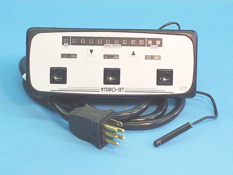 931306-240 - Spa Side,3 Btn., 240V,Hydro Set,6ft - 931306-240