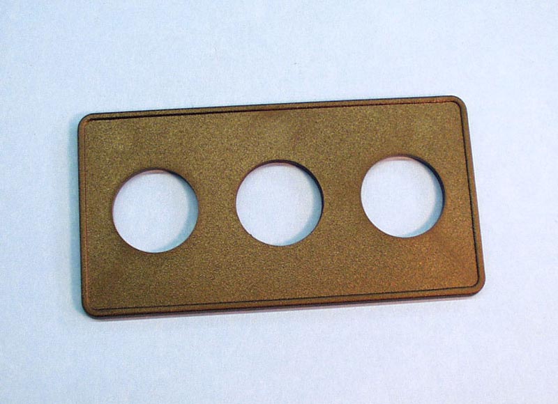951523-000 - Air Button Plate,LEN_GO,3 Button,6-1/2 Inch x 3-3/8 Inch - 951523-000