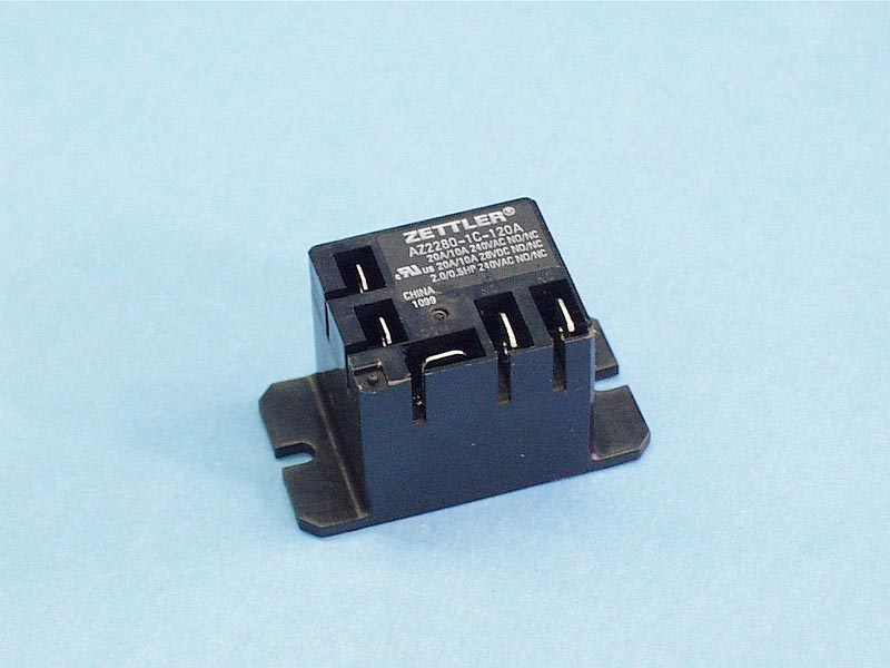 AZ2280-1C-120A - Relay,T91 Style,20Amp,120Vac Coil,SPDT - AZ2280-1C-120A