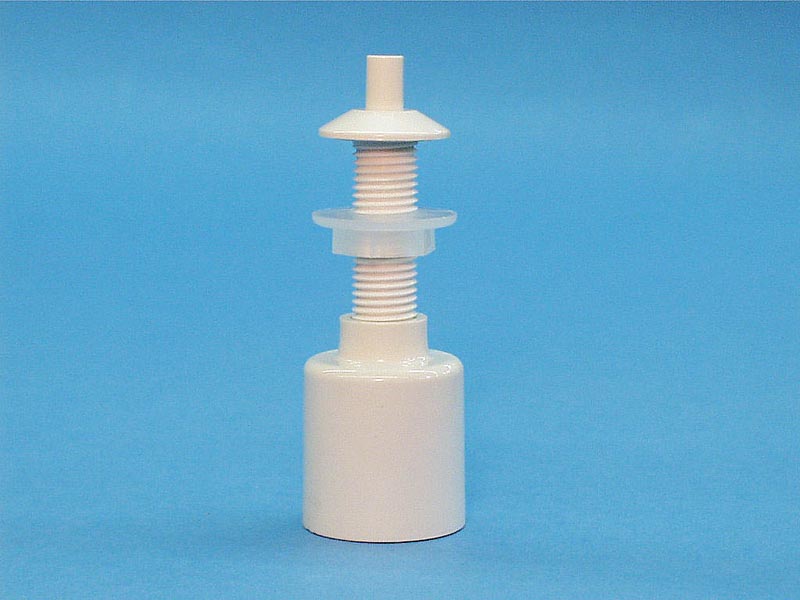 B513 - Air Button,PRESAIR,Sm Bezel Long,5/8 Inch H,1-1/4 Inch F,3-3/4 Inch L,Wht - B513