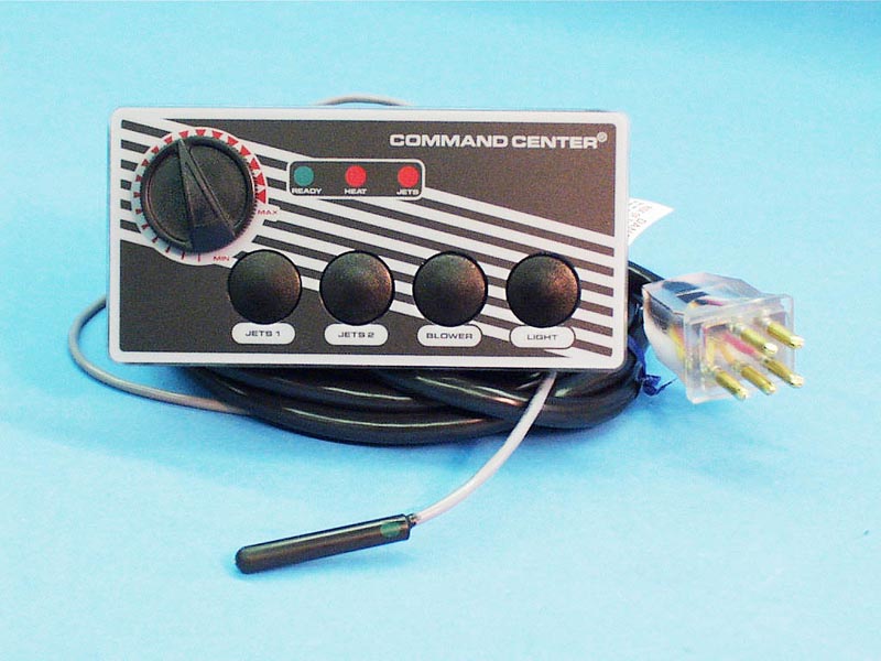 CC4-120-10-I-00 - Spa Side Cntrl,Air,TECMARK,120V,4BTN,No Display,w/T-Stat - CC4-120-10-I-00