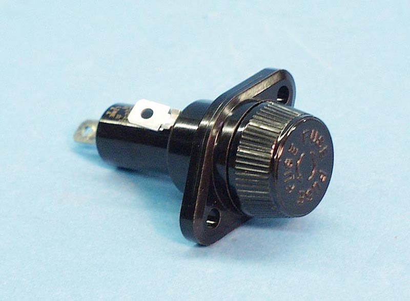 HPF-EE - Fuse Holder,Panel Mount,15Amp - HPF-EE