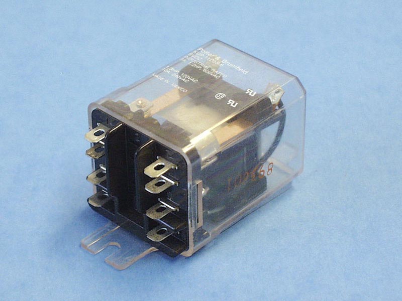 KUP11D55-6V - Relay,Ice Cube,6Vdc Coil,10Amp,DPDT - KUP11D55-6V