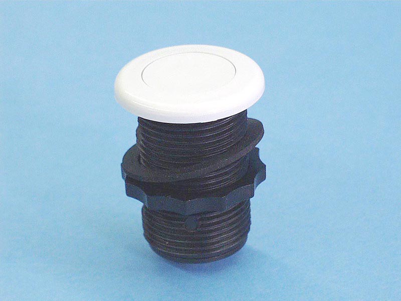 MPT-3428W - Air Button,1 1/4 Mtg.,White,TDI - MPT-3428W