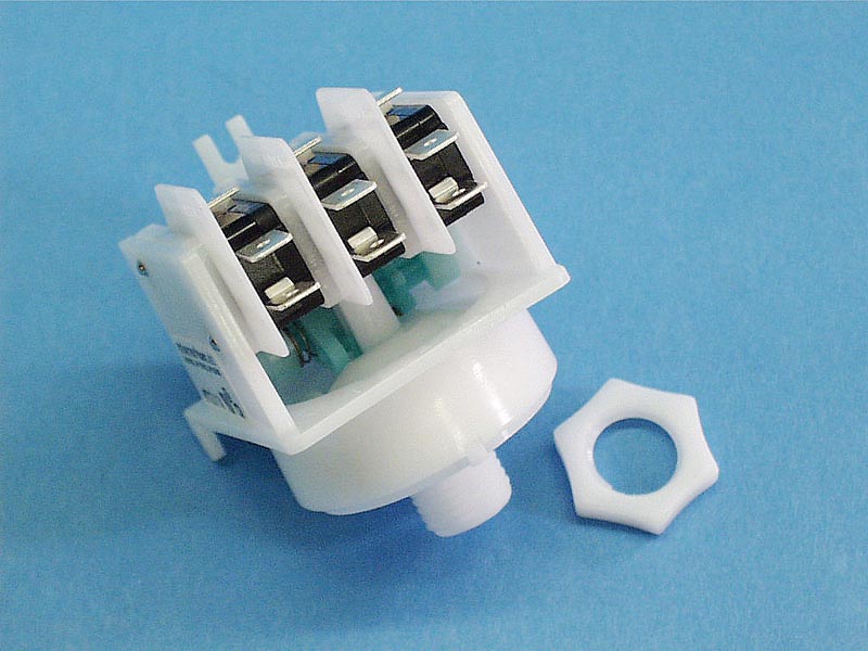 MTG311A - Air Switch,Sequencing,PRESAIR,Green Cam,4 Func,21A,Ctr Spout - MTG311A