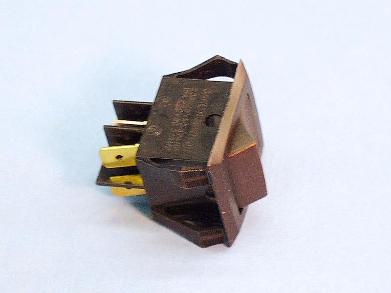 RK2-1 - Switch,Rocker,DPST,4 Terminals,15Amp @ 240V,20Amp @ 120V - RK2-1