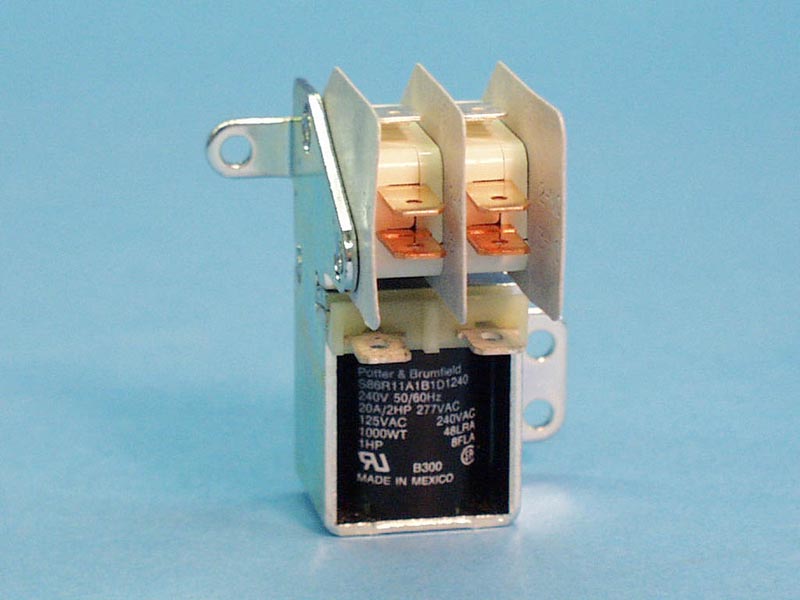 S86R11-240 - Relay,S86 Style,240Vac Coil,20Amp,DPDT - S86R11-240