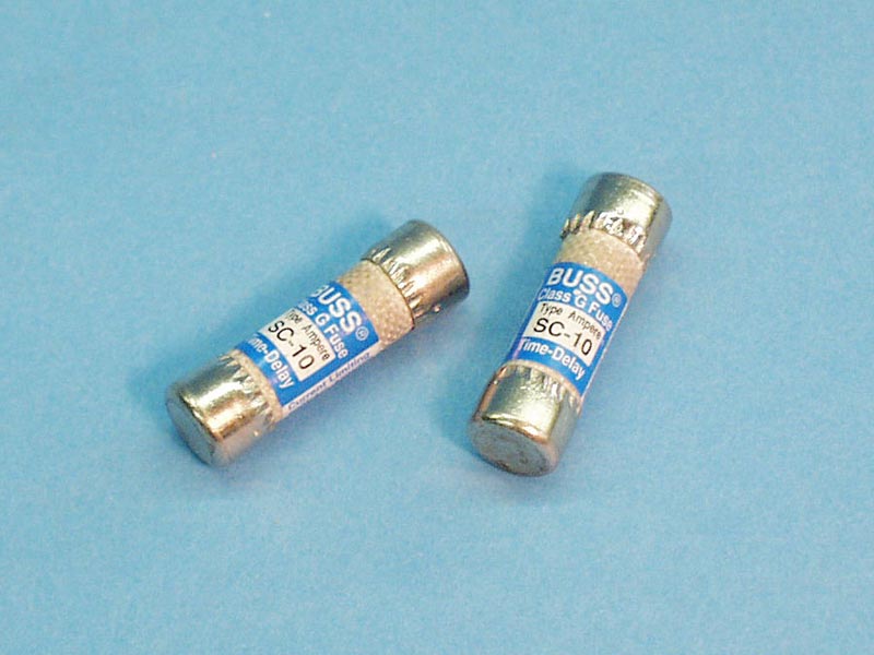 SC-10-2 - Fuse, 10 Amp, Time-Delay Class G - SC-10-2