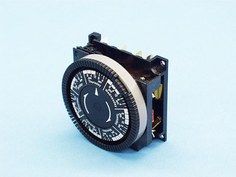 TA4073 - Time Clock,DIEHL,7 Day,120V,16Amp,SPST,Gray - TA4073