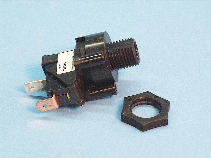 TBS-306 - Air Switch,Latching,TECMAR,TBS306,SPNO,25Amp,Center Spout - TBS-306