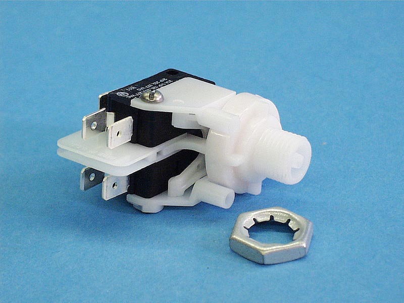 TVA211A - Air Switch,Latching,PRESAIR,TVA211A,DPDT,21Amp,Center Spout - TVA211A