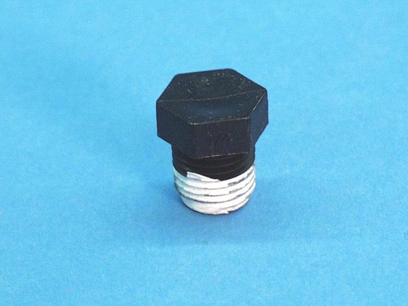 WC78-40T - Filter Pipe Plug,1/4 Inch NPT,STAR,Includes Plumbers Tape - WC78-40T
