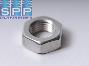 000645 - Heater Bulkhead Terminal Nut,1/2 Inch Stainless Steel - 000645