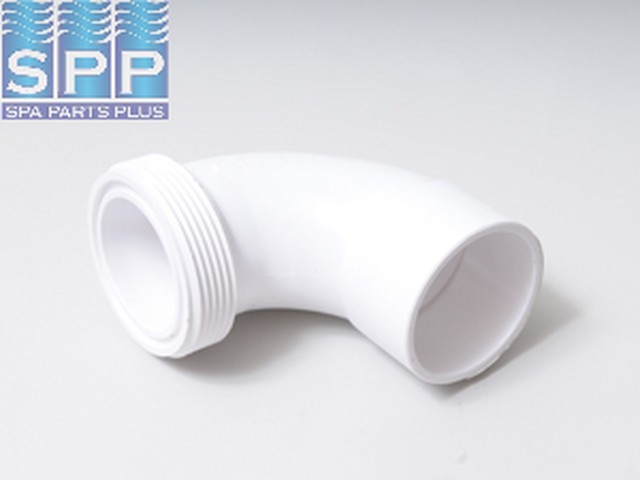 0662-20 - Fittings PVC,90 Deg Heater Sweep Elbow,MAGIC,2 Inch S x 2 Inch MBT - 0662-20