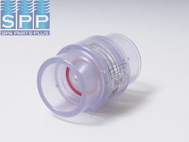 0830-15C - Valve Assy,MAGIC,(In Line Check,Air),1/4lb Spring,Clear - 0830-15C