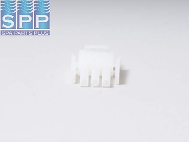 1-480700 - Amp Plug,3 Pin Male,Plastic,White - 1-480700