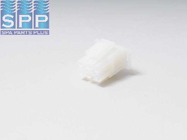1-480704 - Amp Plug,6 Pin Male,Matrix,Plastic,White - 1-480704