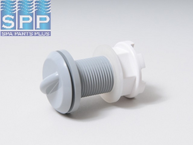 10-2200-GRY - Air Control,ITT,w/Handle,1/2 Inch Plumbing,1-1/8 Inch Hole,Gray - 10-2200-GRY