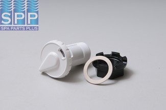 10-2530 - Air Control,ITT,SL Teardrop,1/2 Inch Plumb,1-1/8 Inch Hole,White - 10-2530